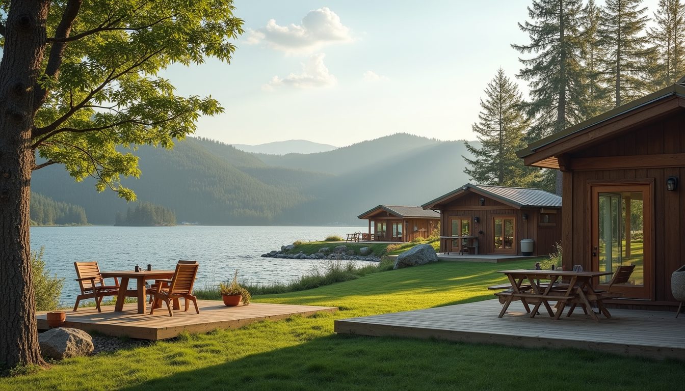 Morning on the lake