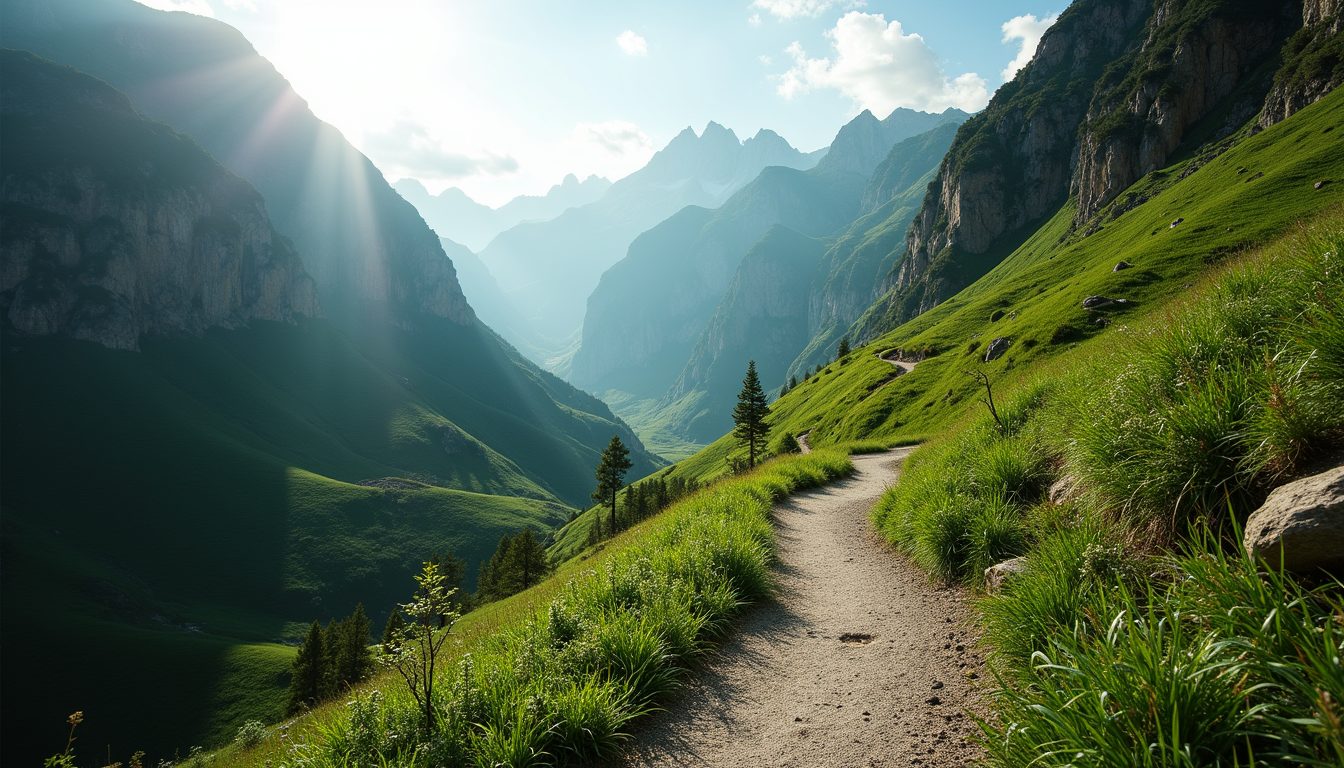 Valley trail